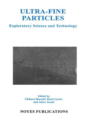 cover image of Ultra-Fine Particles